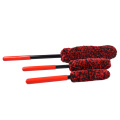 Auto Brush Engine Red Black Fiber Cleaning Brush